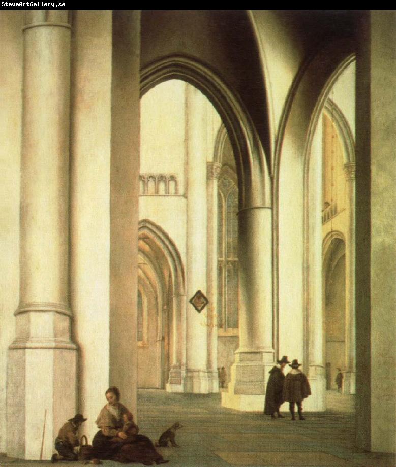 Pieter Jansz Saenredam interior of the st.bavo church,haarlem